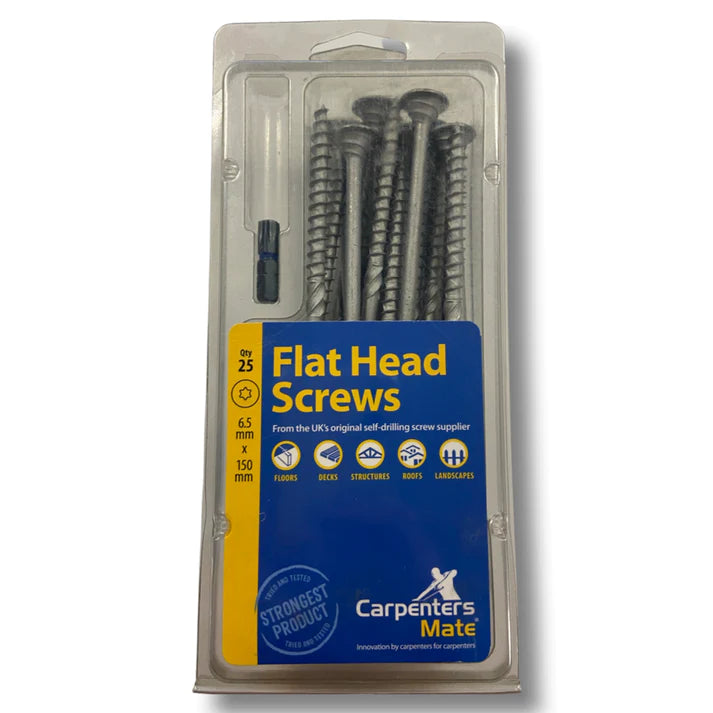 150mm Flat Head Self-drilling Screws