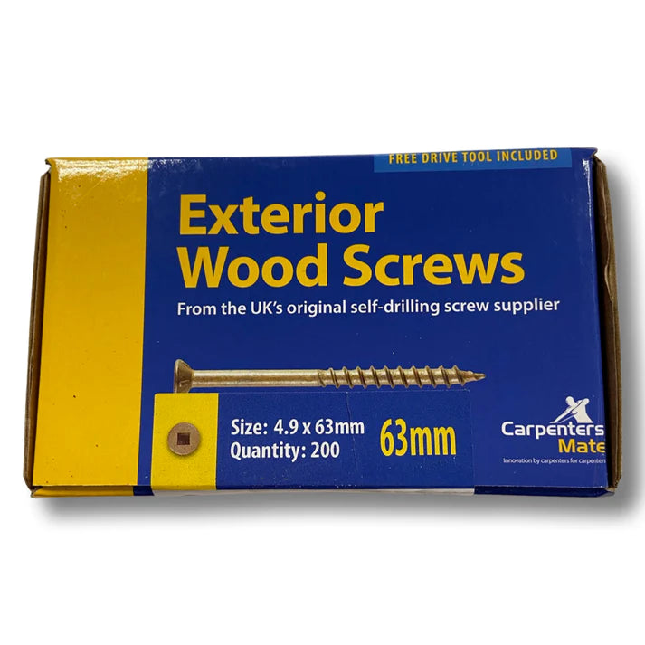 63mm Exterior Wood Self-drilling Screws