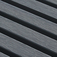 Grey and black composite shadow cladding.