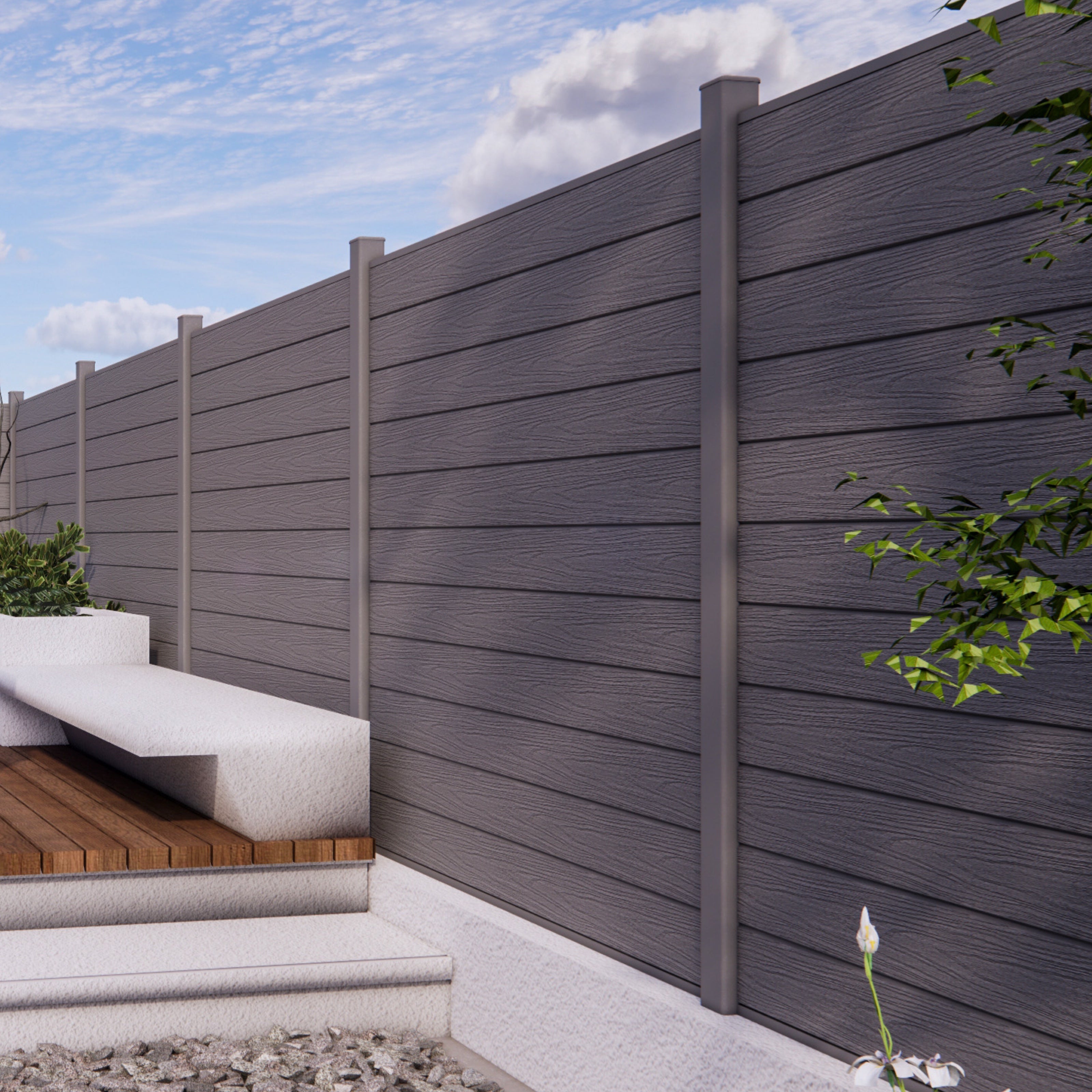 Steel Fence Post Fixing