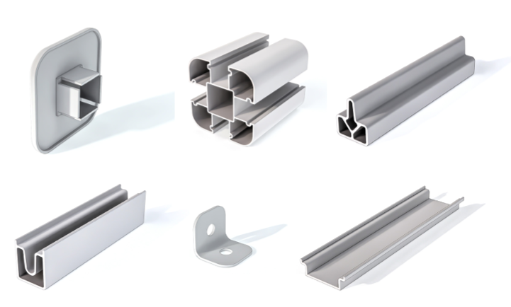 Aluminium Fence Post