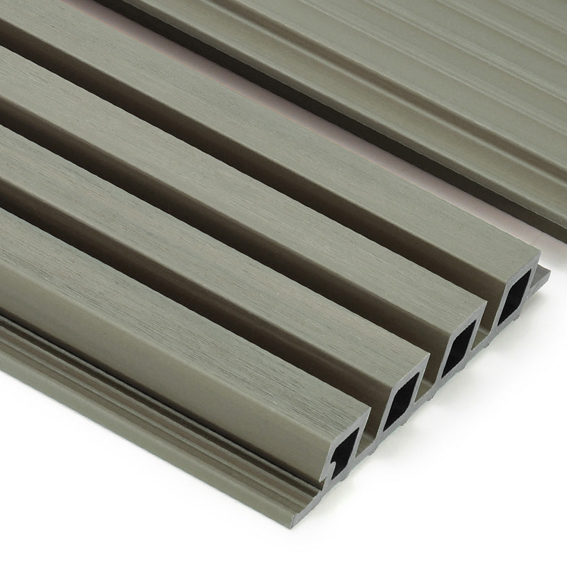 Contemporary Range Composite Slatted Cladding - 2.8m & 3.6m