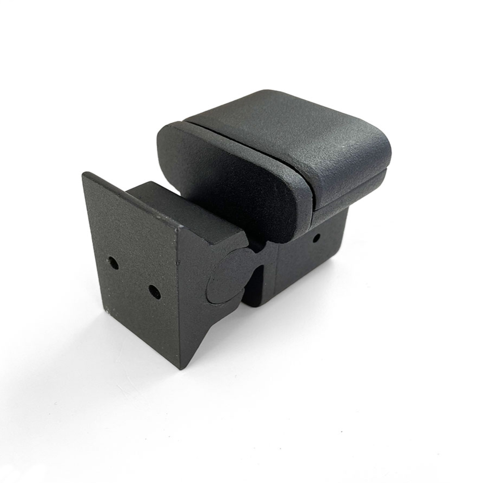 Aluminium balustrade tair bracket on a white background.