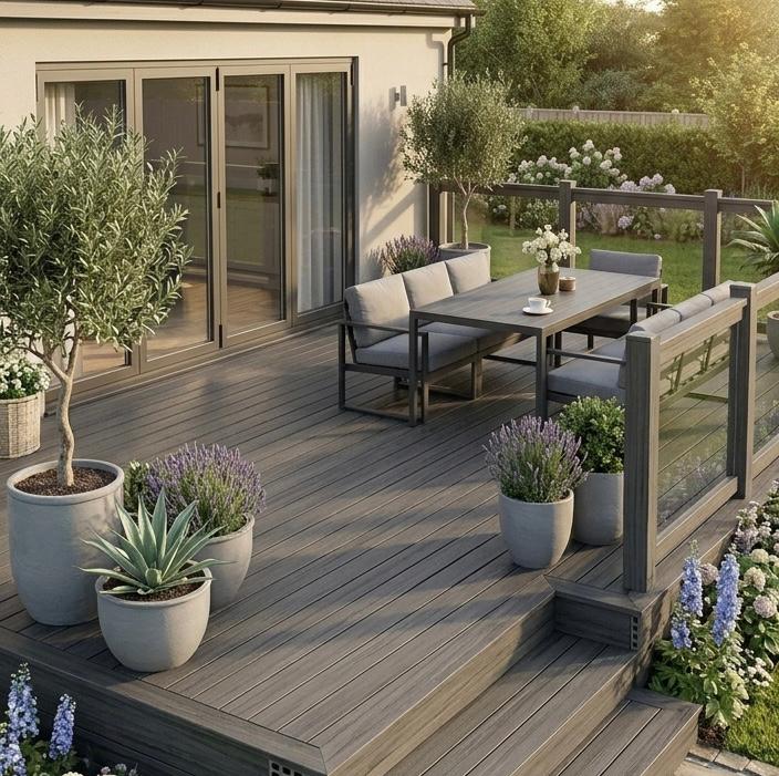 Classic Range - Composite Decking 3600x145x25mm | 4 Colours