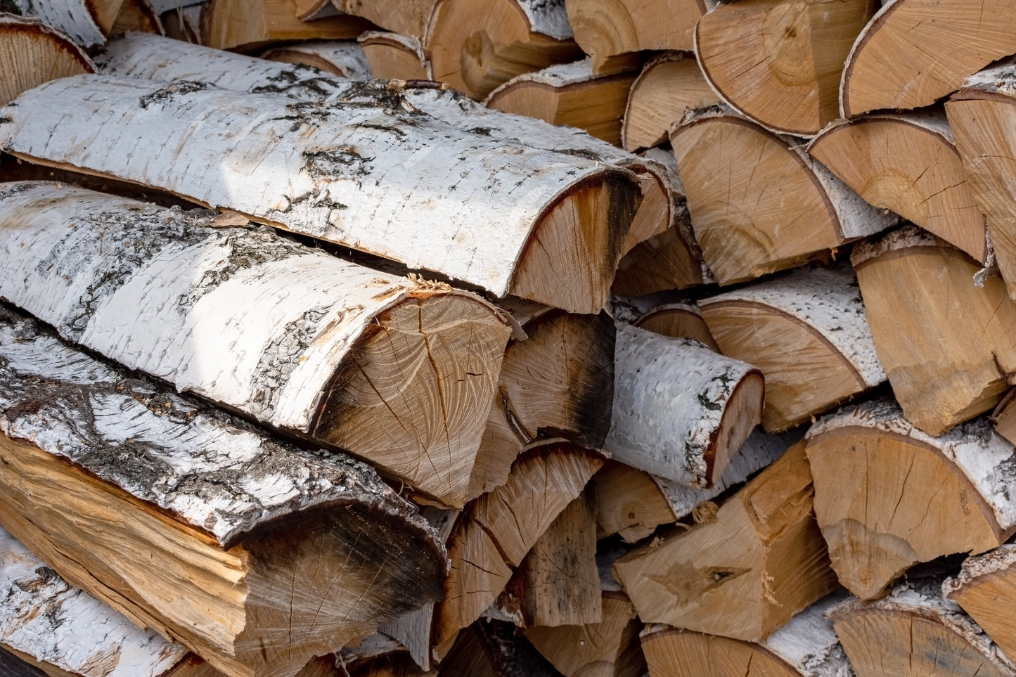 Kiln Dried Birch Hardwood - Crates