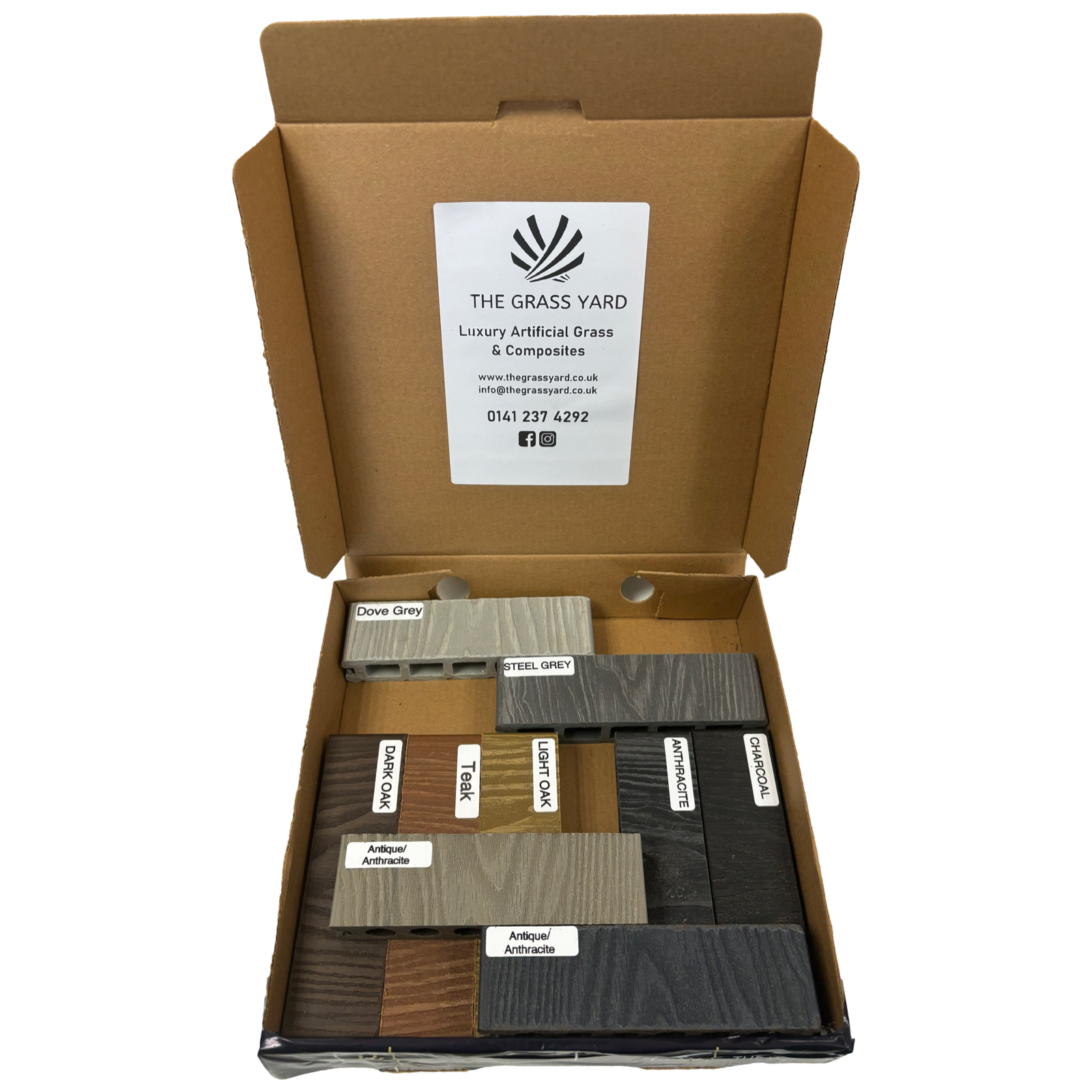 Decking Sample Box Buy Composite Decking Online | The Grass Yard