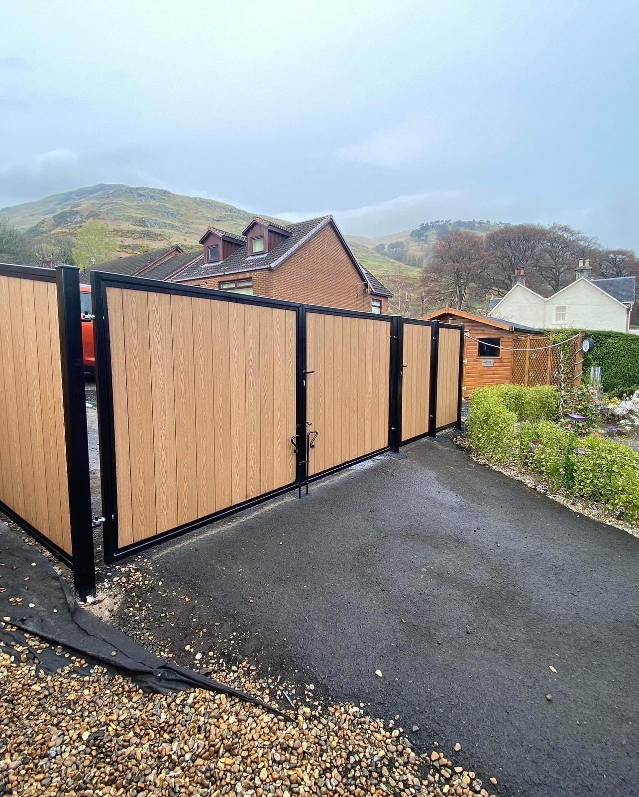 Composite Driveway Gate - Supply & Fit