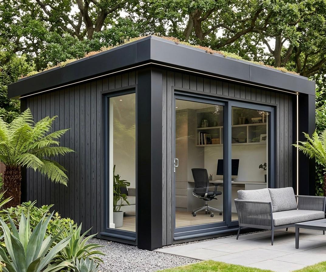 Dark Grey Shiplap Cladding