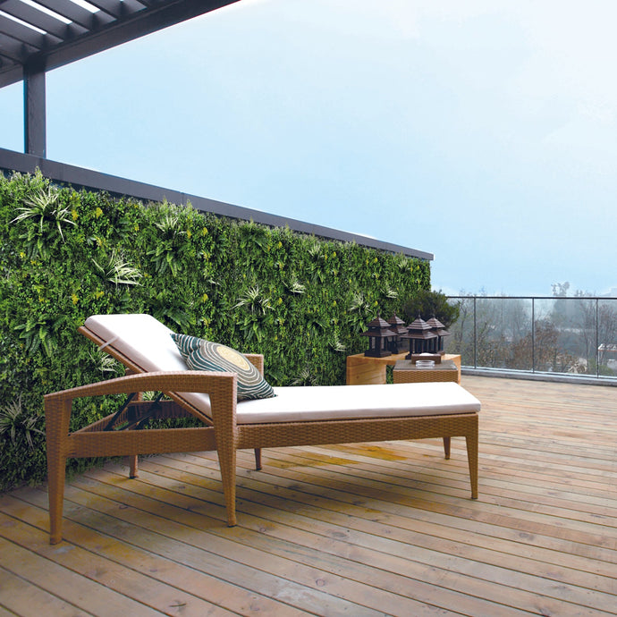 Spring 1m x 1m Artificial Green Wall Panels | Faux Living Wall Tiles UK ...