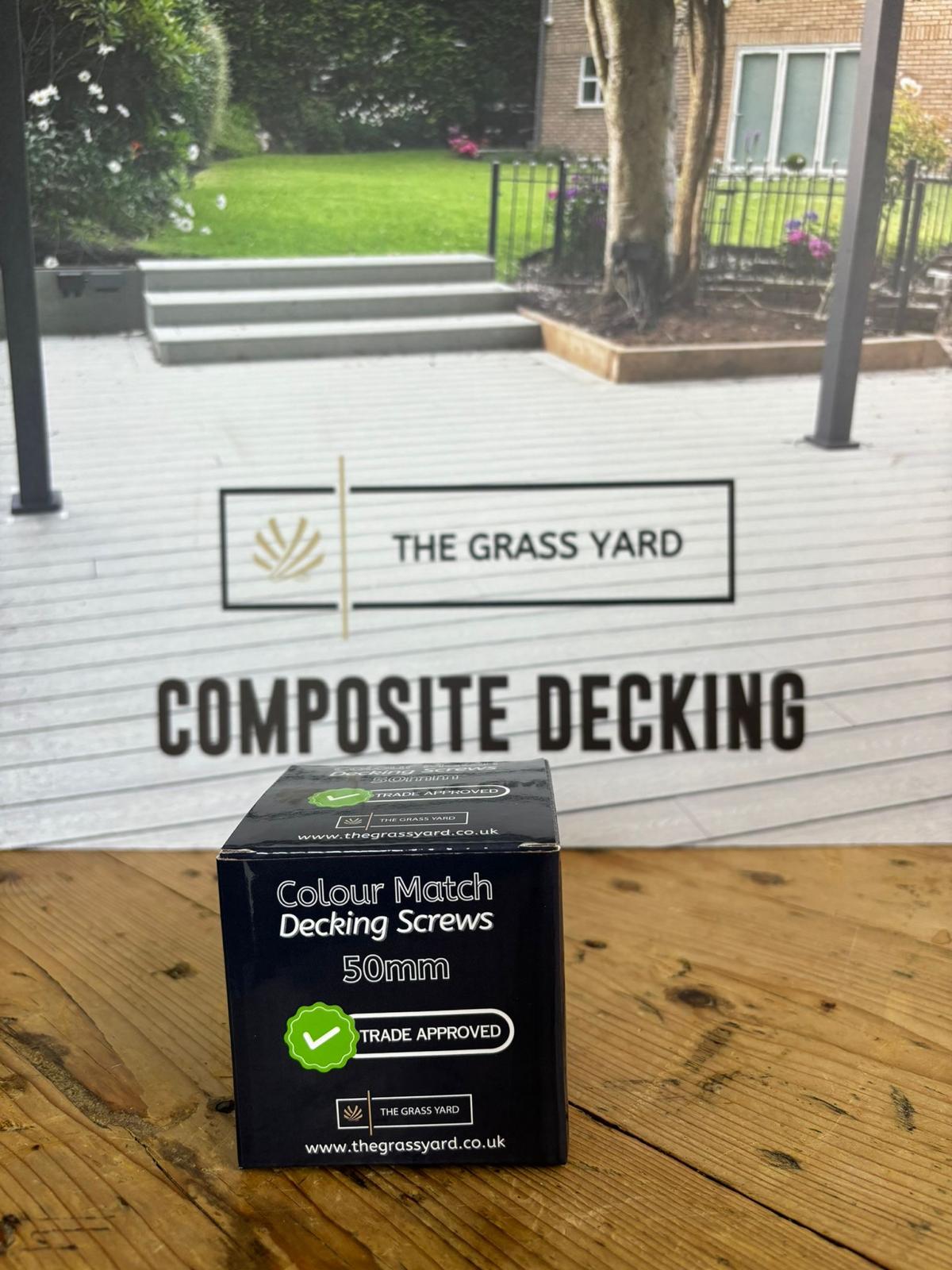 Colour Match Composite Decking & Cladding Screws - 50mm