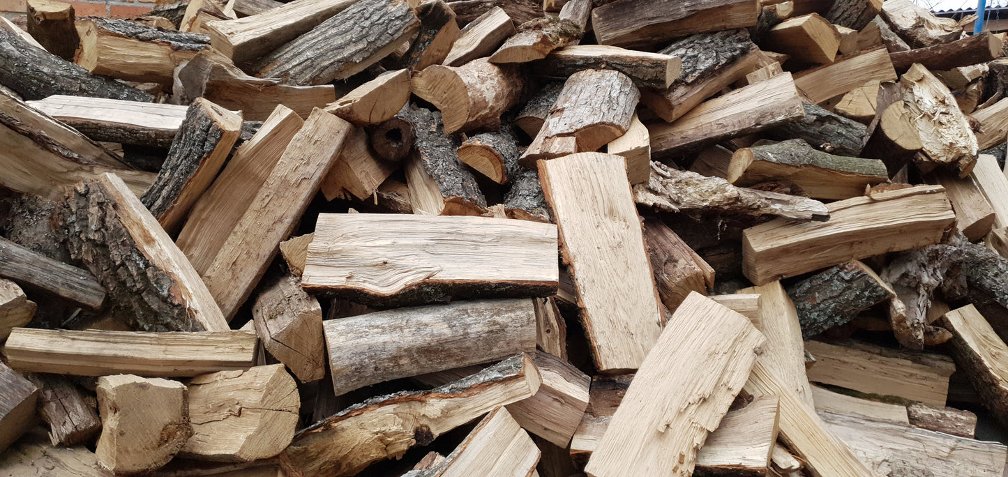 Kiln Dried Oak Hardwood - Bulk Bags