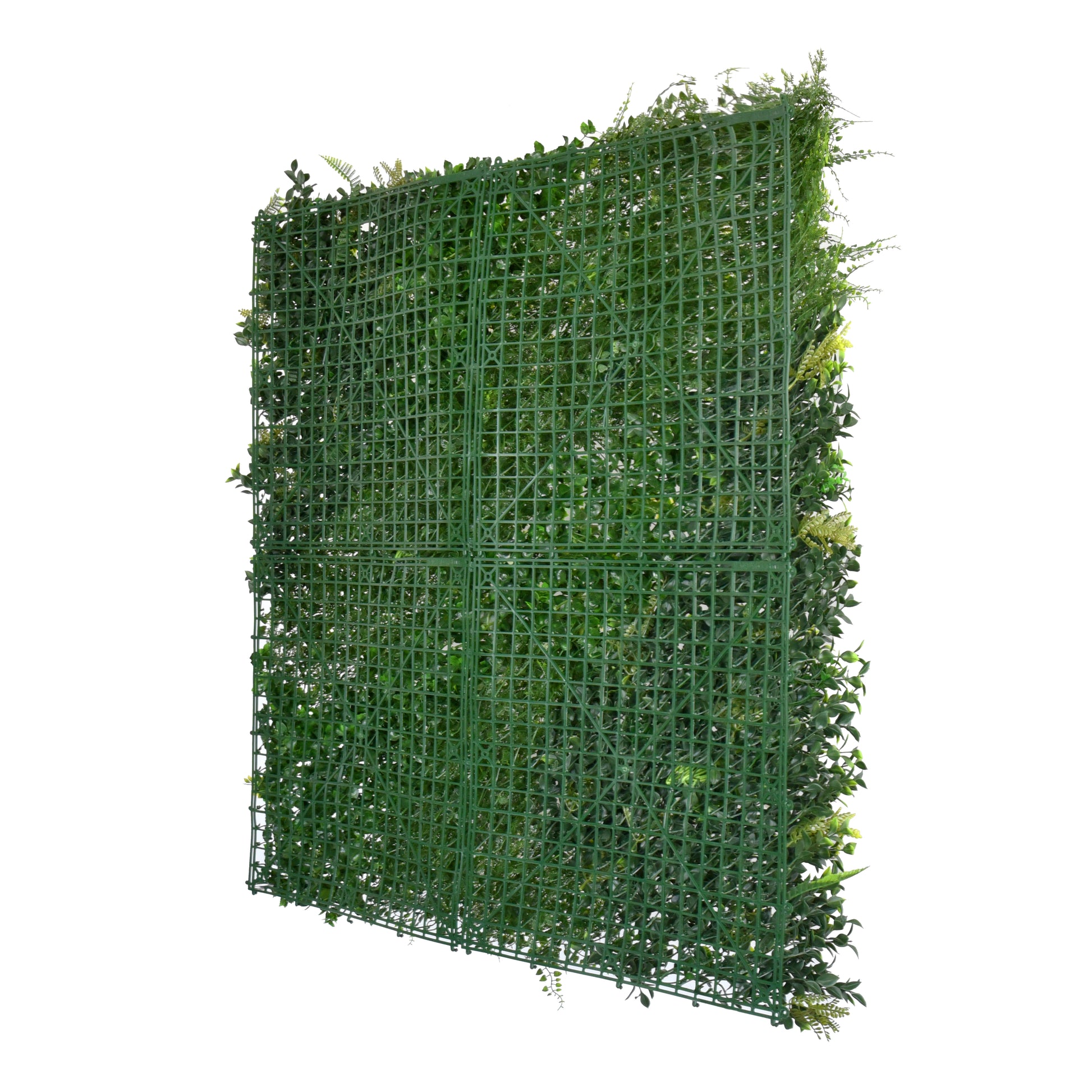 Artificial green wall panels Spring style 1m x 1m indoor feature wall