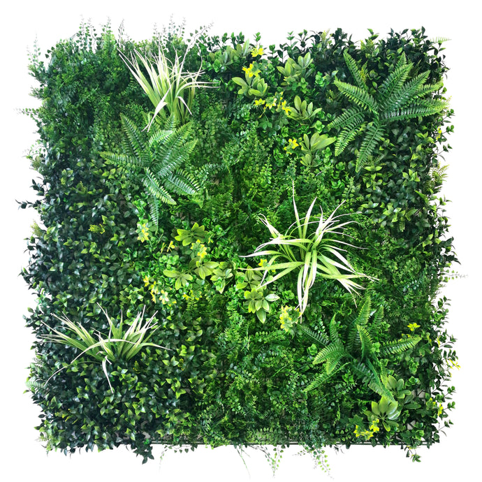 Spring 1m x 1m Artificial Green Wall Panels | Faux Living Wall Tiles UK ...