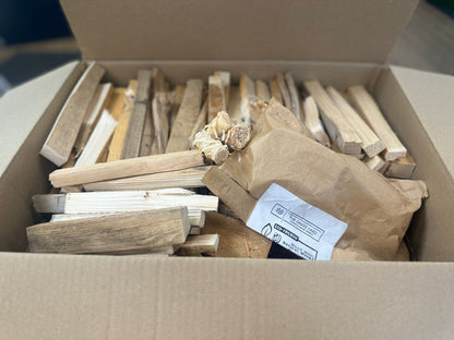 The Fire Kit - Kiln Dried Logs In A Box (FREE UK DELIVERY)