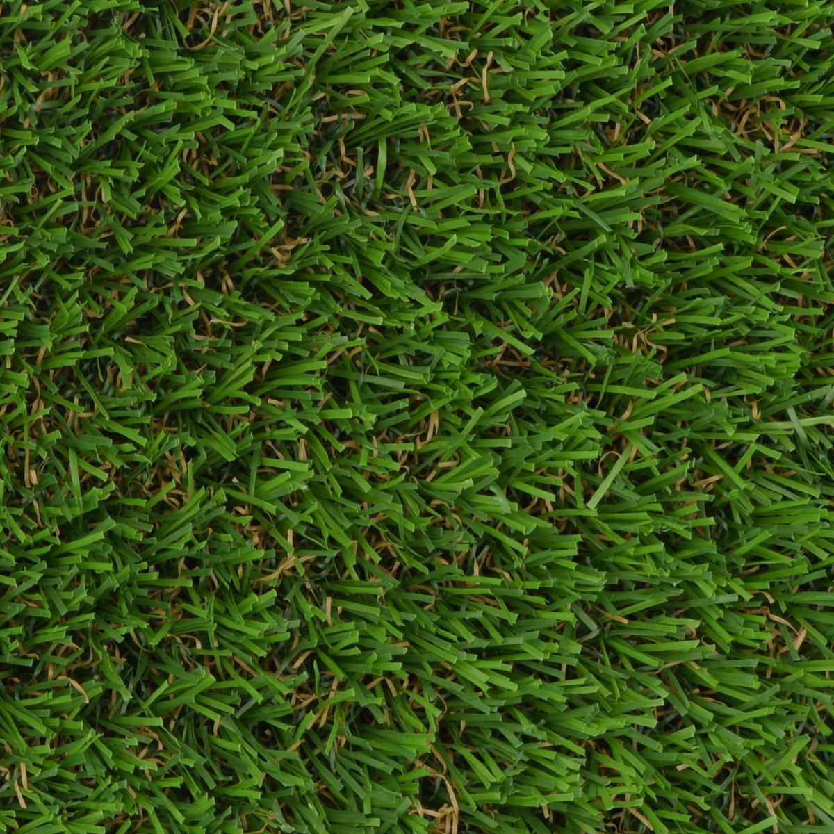 Close-up of artificial grass with a green color