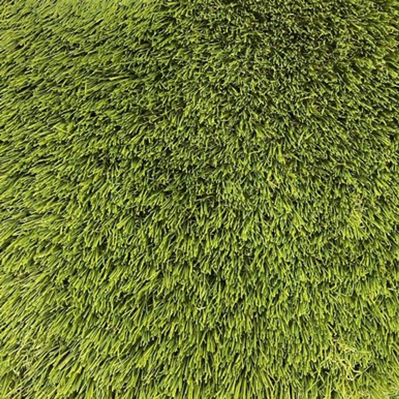 Staffa 40mm artificial grass pictured close up showing the blades standing up.