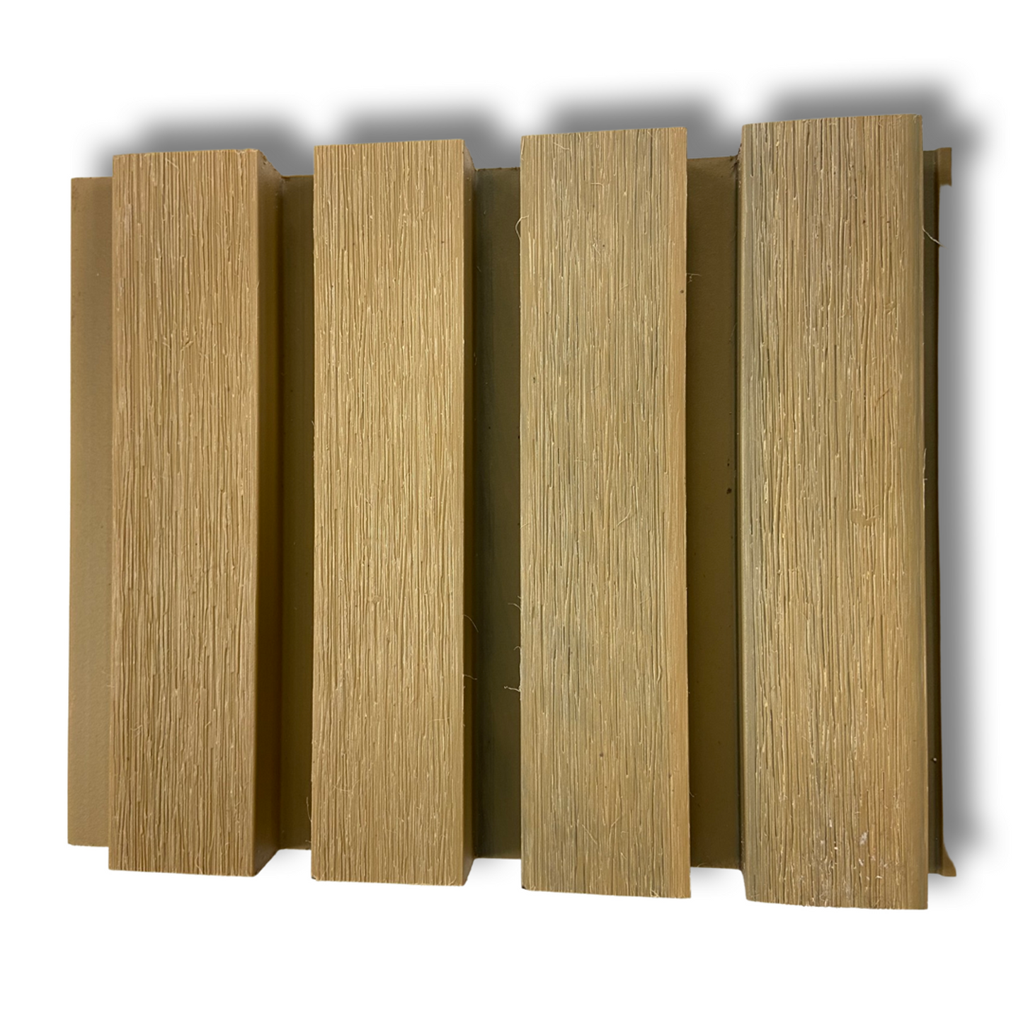 Buy Light Oak Slatted Composite Cladding Online – The Grass Yard