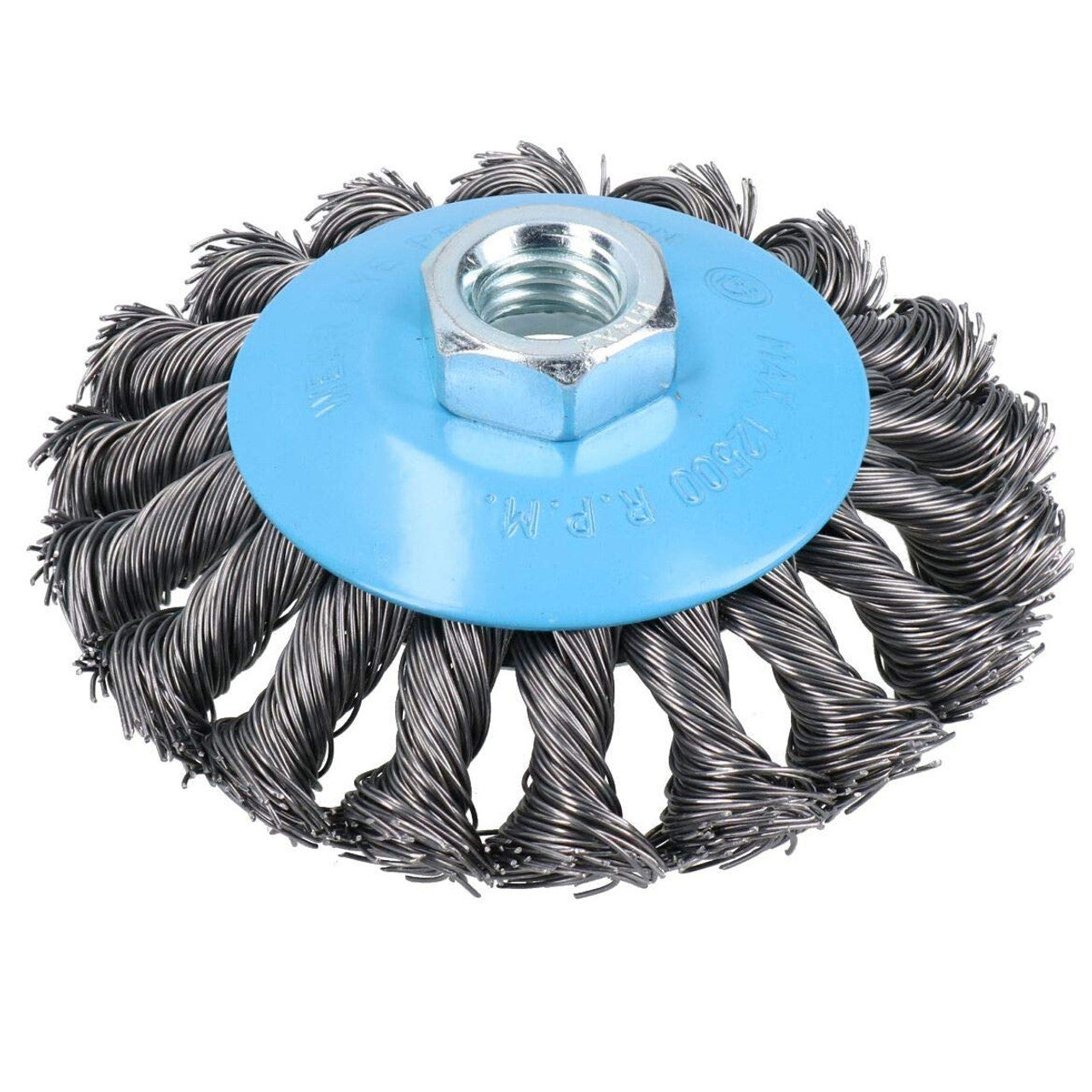4" Twist Knot Bevel Wire Brush