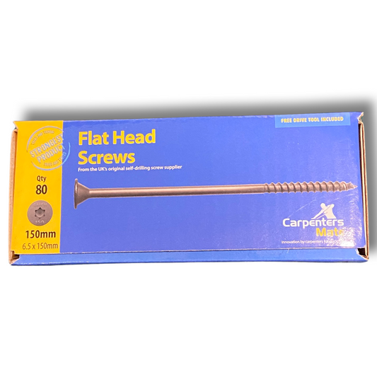 150mm Flat Head Self-drilling Screws